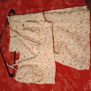 Rhythm Floral Dress in Cream and Pink